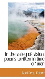 in the valley of vision poems written in time of war_cover