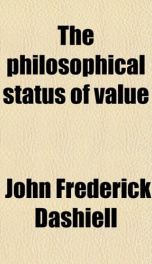 the philosophical status of value_cover