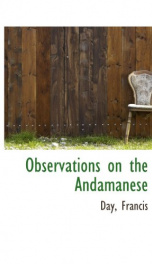observations on the andamanese_cover