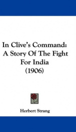 In Clive's Command_cover