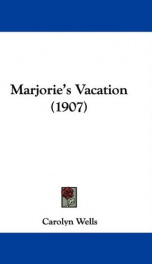 Marjorie's Vacation_cover