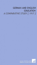 german and english education a comparative study_cover