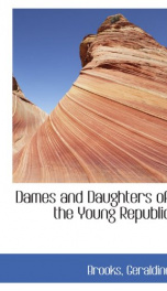 dames and daughters of the young republic_cover