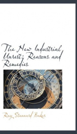 the new industrial unrest reasons and remedies_cover