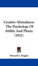 creative abundance the psychology of ability and plenty_cover