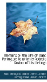 memoirs of the life of isaac penington_cover