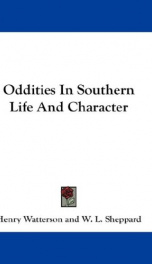 oddities in southern life and character_cover