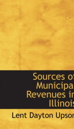 sources of municipal revenues in illinois_cover
