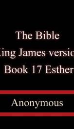 The Bible, King James version, Book 17: Esther_cover