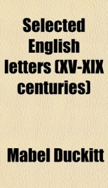 selected english letters xv xix centuries_cover
