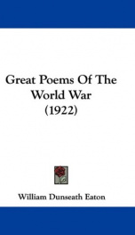 great poems of the world war_cover