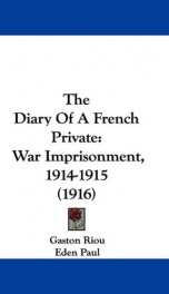 the diary of a french private_cover