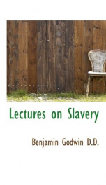 lectures on slavery_cover