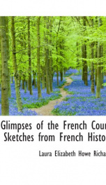 glimpses of the french court sketches from french history_cover