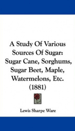 a study of various sources of sugar_cover