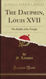 the dauphin louis xvii_cover