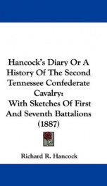 hancocks diary or a history of the second tennessee confederate cavalry_cover