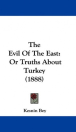 the evil of the east or truths about turkey_cover