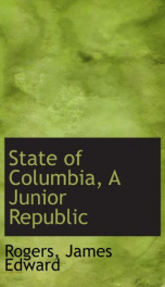 state of columbia a junior republic_cover