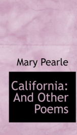 california and other poems_cover