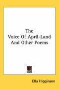 the voice of april land and other poems_cover