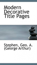 modern decorative title pages_cover