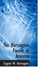 the harrington family in america_cover