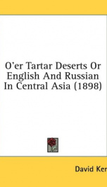 oer tartar deserts or english and russian in central asia_cover