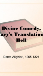 Divine Comedy, Cary's Translation, Hell_cover