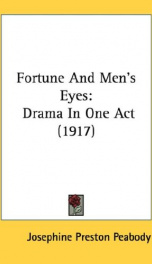 fortune and mens eyes drama in one act_cover