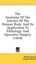 the anatomy of the arteries of the human body and its application to pathology_cover