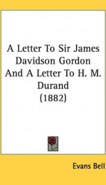 a letter to sir james davidson gordon_cover