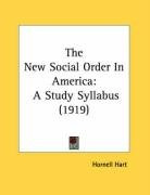 the new social order in america a study syllabus_cover