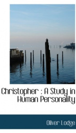 christopher a study in human personality_cover