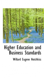 Higher Education and Business Standards_cover