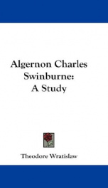 algernon charles swinburne a study_cover