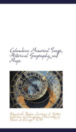 columbian memorial songs historical geography and maps_cover