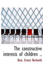 the constructive interests of children_cover