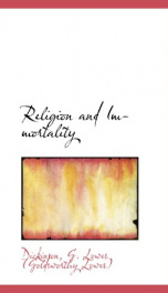 religion and immortality_cover