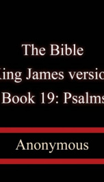 The Bible, King James version, Book 19: Psalms_cover