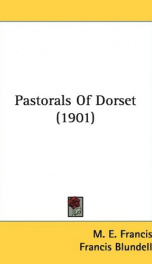 pastorals of dorset_cover