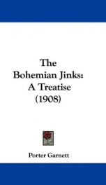 the bohemian jinks a treatise_cover
