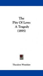 the pity of love a tragedy_cover