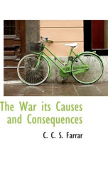 the war its causes and consequences_cover