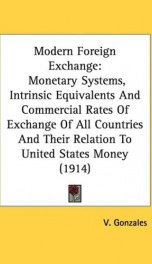 modern foreign exchange monetary systems intrinsic equivalents and commercial_cover