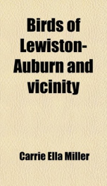 birds of lewiston auburn and vicinity_cover