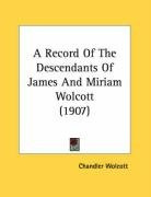 a record of the descendants of james and miriam wolcott_cover