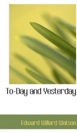 to day and yesterday_cover