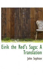 Eirik the Red's Saga_cover