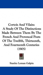 cortois and vilain a study of the distinctions made between them by the french_cover